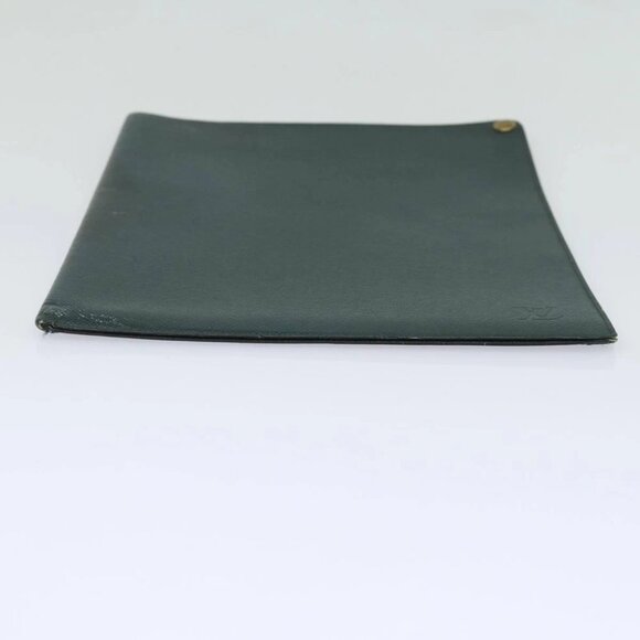 LOUIS VUITTON Taiga Document Case Clutch Bag Epicea E34490 LV Auth th5154 - Picture 7 of 14